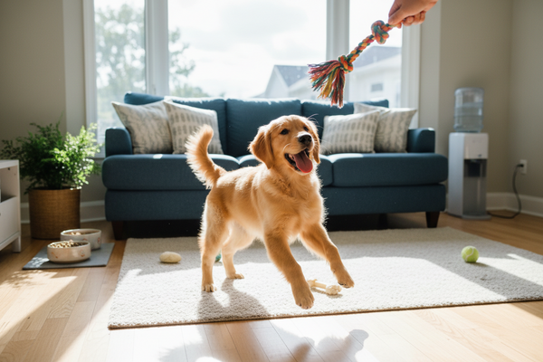 How to Keep Your Pet Happy, Healthy, and Active at Home