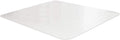 Under Pet Cage Mat for Bird Cages, Reptile Aquariums, Dog Kennels, Water-Resistant Pad for Hard Floors and Surfaces, 48 Inches x 48 Inches, Clear