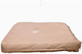 Dog Bed Cover – Waterproof Cover for Dog Bed – Heavy Duty, Machine Washable Zippered Liner – Durable, USA-Made Fabric for Pets – Ideal Pet Bedding Protector for Accidents and Messes - Medium (Tan)