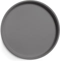 DogBuddy Dog Food Mat - Waterproof Dog Bowl Mat, Silicone Pet Mat for Food and Water Bowls, Nonslip Pet Feeding Mat with Edges, Dogs Food Mats for Floors, Puppy Supplies (XS, Gray)