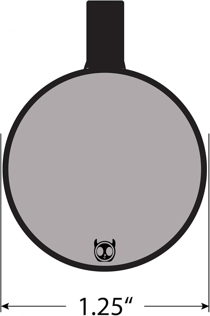 Silent Dog Tag Personalized with 5 Lines of Custom Deep Engraved Durable Soundless Silicone Pet ID Name Tag Round Sunset Tiffany