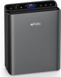 Afloia Air Purifiers for Bedroom - Air Purifiers for Home Large Room Up to 2000Ft², 3-Stage Filter with Laser Air Quality Sensor for Pets Hair Dander Pollen Allergies Dust Mold Odor Smoke, Grey