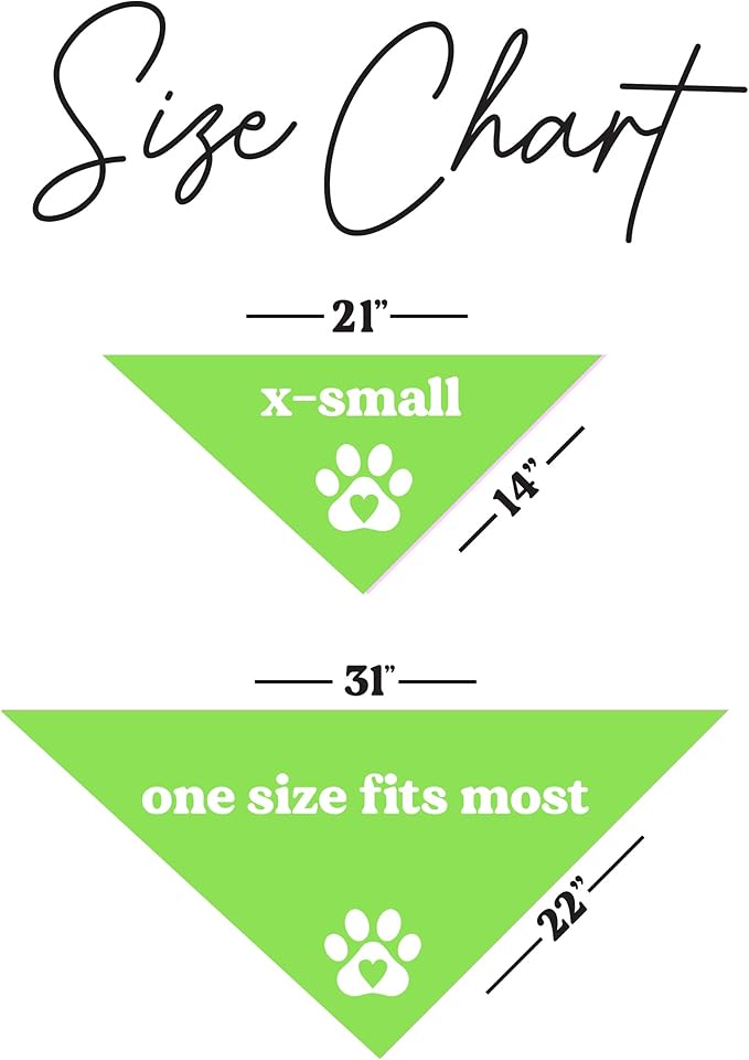 Do Not Pet Dog Bandana (Lime Green, OS 157)