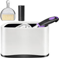 Cat Litter Scooper with Holder,Metal Cat Litter Scoop, Kitty Poop Scooper Stand for Litter Box, Cat Caddy for Litter Scoop, Fast Sifting Kitty Poop Scooper Caddy Poop Scooper Stand