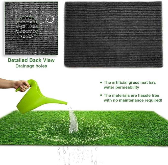 ALTRUISTIC Artificial Grass 13FTX41FT(533 Square Feet), Realistic Fake Grass Deluxe Turf Synthetic Thick Lawn Pet Turf, 1 3/8” Height, Outdoor Decor, Customized