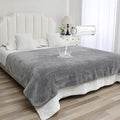 Waterproof Blanket for Pets – Ideal for Couch & Bed Splash Proof Sherpa Throw, Leakproof TPU Layer, Stain Resistant Washable Bed Protector – LightGray, 60"x40"