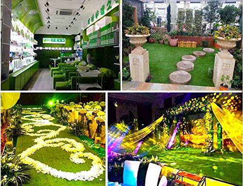 Petgrow Synthetic Artificial Grass Turf 10FTX55FT for Indoor Outdoor Dog Synthetic Grass Mat, Party Wedding Christmas Balcony Garden Astro Turf Rug,Drainage Holes Faux Fake Grass Rug Carpet for Pets