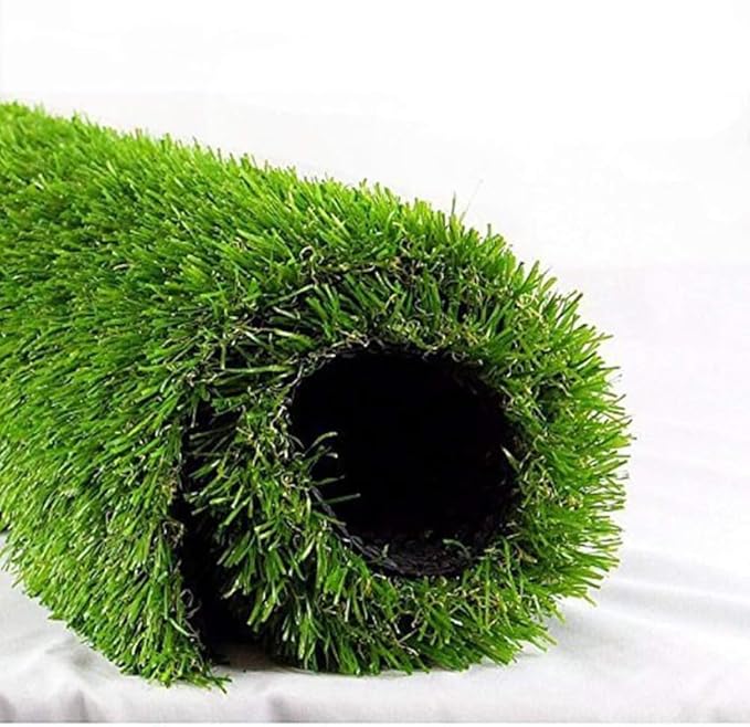 ALTRUISTIC Artificial Grass 12FTX48FT(576 Square Feet), Realistic Fake Grass Deluxe Turf Synthetic Thick Lawn Pet Turf, 1 3/8” Height, Outdoor Decor, Customized