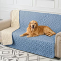 Ameritex Pet Bed Cover Dog Bed Blanket for Sofa and Furniture Waterproof New Pattern Design (52x82 Inch, Light Blue)