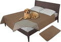 Easy-Going 100% Waterproof Dog Bed Cover, Non-Slip Pet Blanket for Furniture, Washable Couch Cover, Repleasement Sofa Cover (120X82 in,Camel)