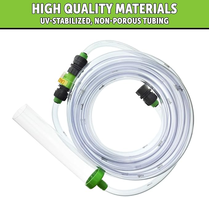 Python No Spill Clean and Fill Aquarium Maintenance System, Gravel Cleaner and Water Changer, 50 Foot