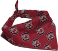 South Carolina Gamecocks Officially Licensed Bandana for Dogs and Cats | Fits Pets Great Gift Idea | Easy-to-Tie (Small, 13")