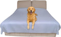 SILLY LEGACY Thin Reversible Waterproof Protective Bed Cover (King Size, 100 x 96 inch), for Pets, Babies; Incontinence, Dirt, Drool