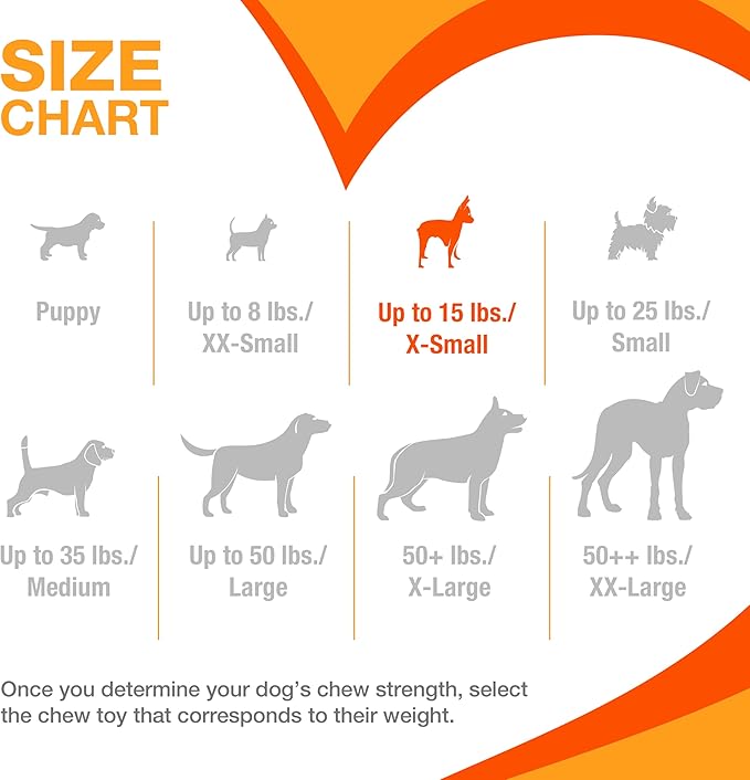 Nylabone Original & Textured Bone Power Chew Toy for Dogs, Durable & Tough Dog Toys for Aggressive Chewers, Basted Blast Bacon and Steak Flavor, X-Small Dogs - Up to 15 lbs, 2 Pack