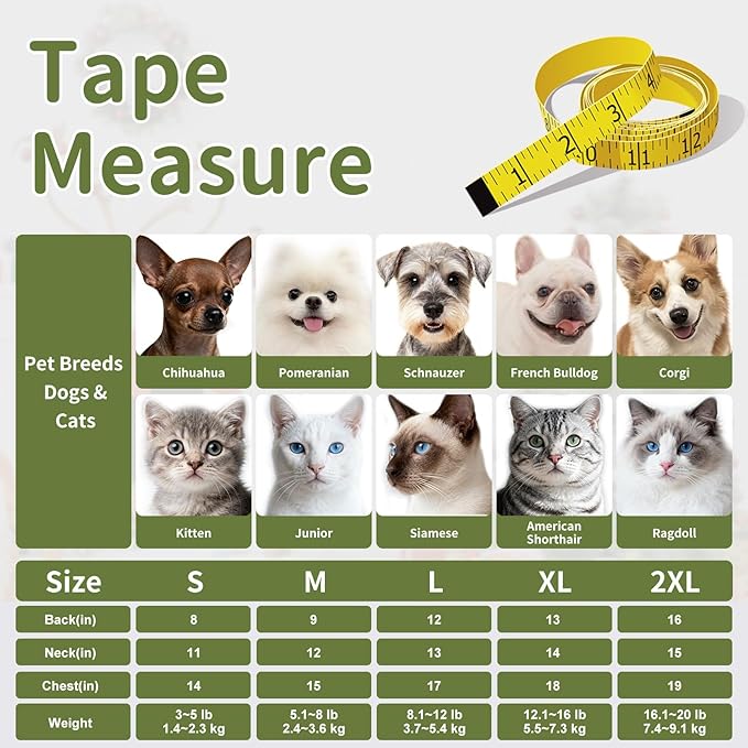 Waffle Knit Cat & Dog T Shirt for Small Dogs, Stretchable Puppy Shirt for Sphynx Cats & Small Breeds, Pet Clothes | Breathable Summer/Winter Apparel for Newborn(Green XLarge)