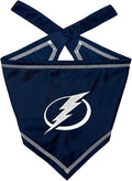 Pets First NHL Tampa Bay Lightning TIE Bandana, Size Large/X-Large. Dog Bandana Scarf Bib for Pet Cat Dog. The Ultimate Game-Day, Party Bandana
