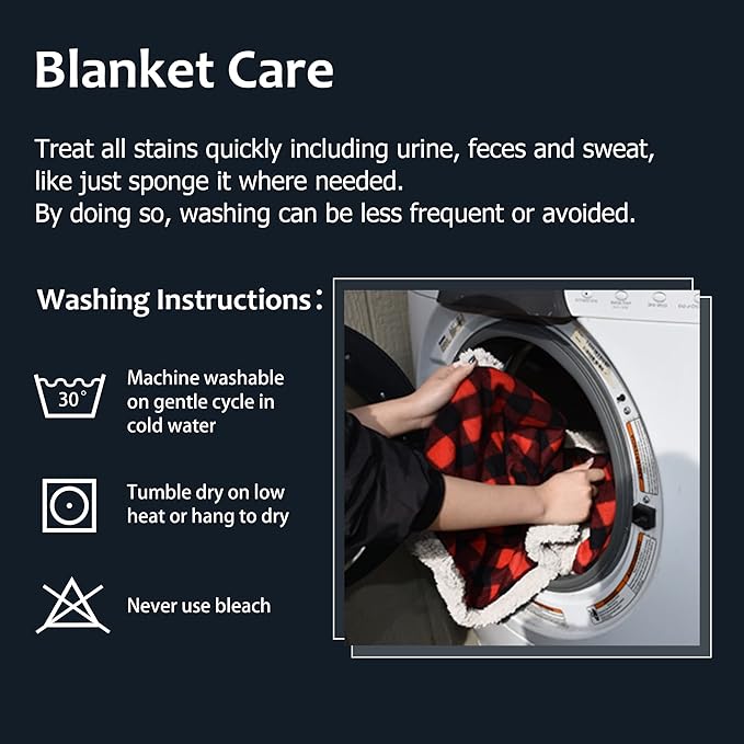 Kritter Planet Waterproof Pet Blanket for Bed, Reversible Sherpa Fleece Protector Couch Cover for Pets, Liquid Proof Furniture Protector for Medium Large Dogs