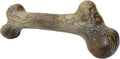 Pet Qwerks Dinosaur BarkBone - Nylon Dog Bone for Aggressive Chewers - Bacon Flavor - 9.75"