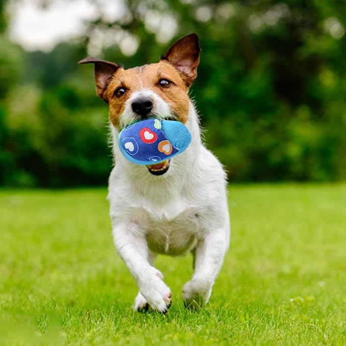 Puppy Chew Toys, Indestructible Interactive Soft Interactive Dog Toy,Stuffed Durable Fabric Cute Dog Toys for Aggressive Chewers for Playing Home Teething Small Medium Breeds Anxiety Relief Puppy