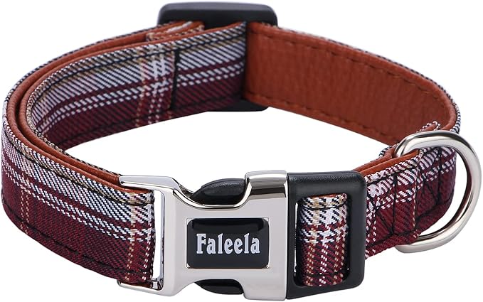 Faleela Soft &Comfy Bowtie Dog Collar,Detachable and Adjustable Bow Tie Collar,for Small Medium Large Pet (Red and White, Small (Pack of 1))