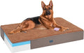 Veehoo Orthopedic Memory Foam Dog Bed, 7 Inch Thick Extra Large XXL Dog Bed for Senior Dogs with Ultra-Soft Fluffy Surface, Waterproof Liner, Removable Washable Cover and Non-Slip Bottom, 52"x36"x7"