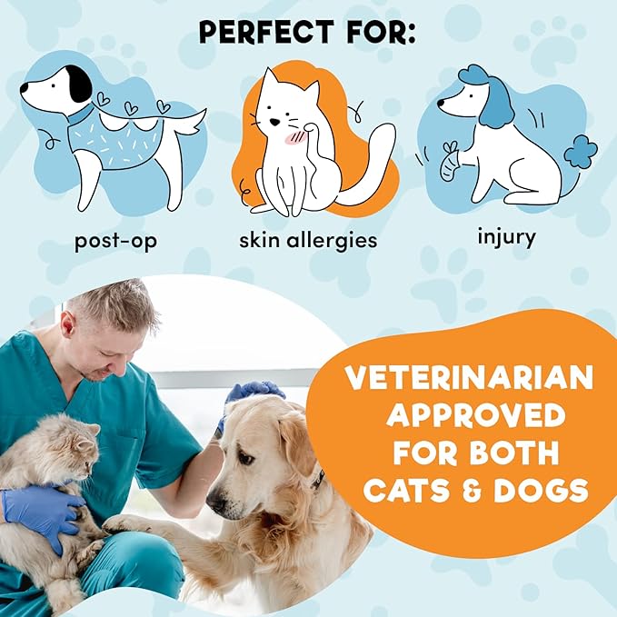 BENCMATE Inflatable Dog Cone Collar Alternative, Soft Dog Cone for Small Medium Large Dogs and Cats, Neck Recovery ECollar Donut Collar After Surgery (Medium, Plaid)