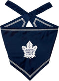 Pets First NHL Toronto Maple Leafs TIE Bandana, Size Large/X-Large. Dog Bandana Scarf Bib for Pet Cat Dog. The Ultimate Game-Day, Party Bandana