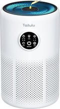 Air Purifiers for Home Pets Large Room Up to 1360 Ft², Tailulu D10 HEPA Air Purifiers for Bedroom with 15dB Sleep Mode, Air Filter for Pet Dander Smoke Odor Dust Pollen with Timer Fragrance Sponge