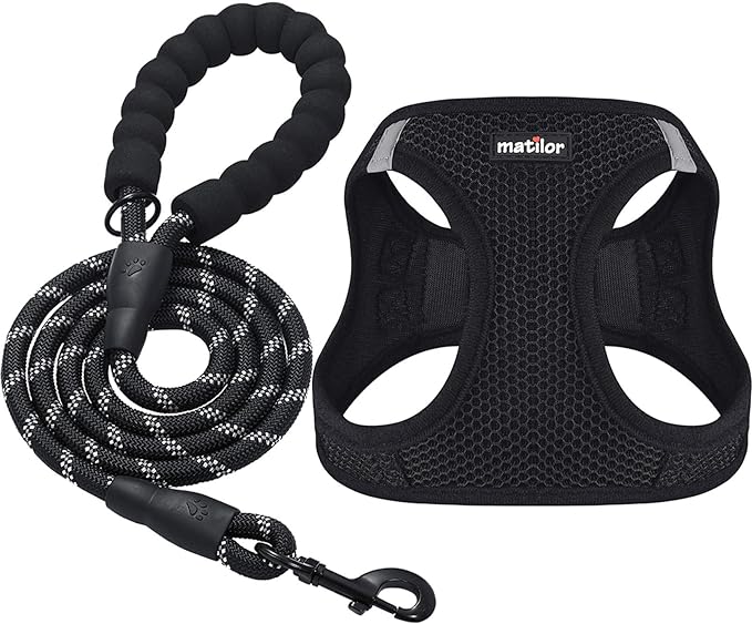 Dog Harness Step-in Breathable Puppy Cat Dog Vest Harnesses for Small Medium Dogs