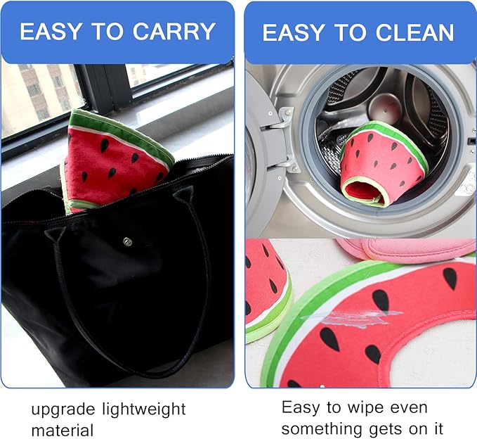 Soft Dog Cone, Lightweight Elizabethan Collar for Dogs, Adjustable Soft Cones for Dogs/Cats to Stop Licking After Surgery, Cute Watermelon Cone of Shame Alternatives for Pets (X-Small)