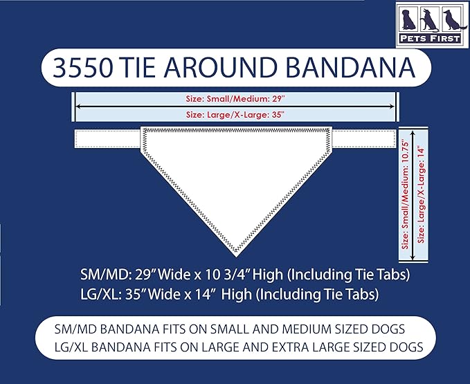 Pets First NBA Boston Celtics TIE Bandana, Size Small/Medium. Dog Bandana Scarf Bib for Pet Cat Dog. The Ultimate Game-Day, Party Bandana