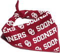 Oklahoma Sooners Officially Licensed Bandana for Dogs and Cats | Fits Pets Great Gift Idea | Easy-to-Tie (Large, 28")