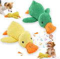 2025 Upgraded Dog Toys, New Durable Calming Duck Toys, Dog Toys for Aggressive Chewers with Soft Squeaker, Fun for Indoor Puppies and Senior Pups (2 Pcs, XL-14.9 * 17.7in)