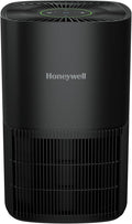 Honeywell Allergen Plus Compact HEPA Small Room Air Purifiers for Home, Up to 530 Ft² Coverage, 3-in-1 Filter, Pet Dander, Smoke & Odor Reducer Air Quality Sensor with Auto Mode, Black, HPA125B