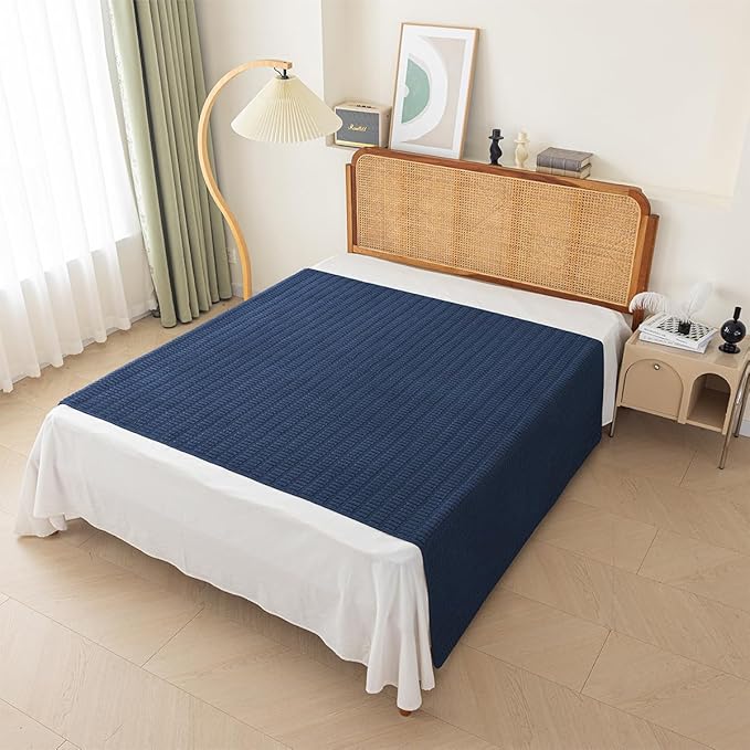 Muamar Dog Bed Cover Sofa Protector,Anti Slip Waterproof Sofa Covers for Living Room Couch Covers,Sofa Mat,Seat Cover, Dog Mat,Pet Pad for Furniture 1 Piece (60x82 inch, Dark Blue)