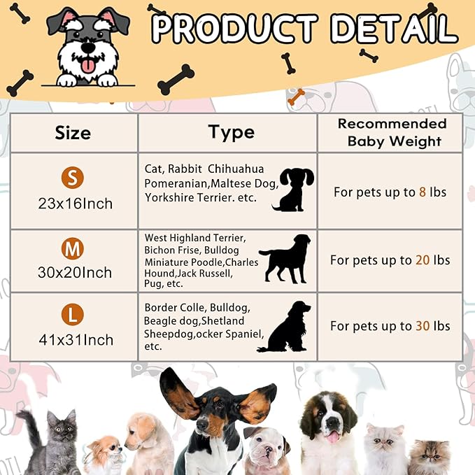 Rezutan 1 Pack 3 Dog Blankets for Small Pet Cat Super Soft Fluffy Premium Throw for Dog Kennels-Beds, Paw Print Blanket, 23x16inch,Purple/Green/Brown