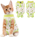 Cat Recovery Suit Female, Breathable Cat Onesie After Surgery Female for Abdominal Wounds or Skin Diseases, Surgery Recovery Suit Kitten Onesie After Spay Wear Anti Licking