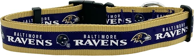 New & Improved Pets First NFL Licensed PET Collar- Heavy-Duty, Strong, and Durable New Dog Collar. Available in 32 Football Teams and 4 Sizes