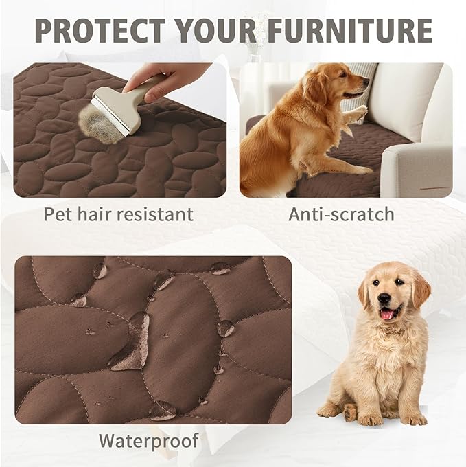 Ameritex Pet Bed Cover Dog Bed Blanket for Sofa and Furniture Waterproof New Pattern Design