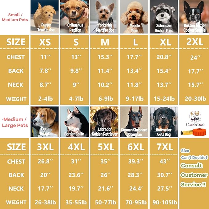 Koneseve Dog Shirt Plaid Dog Clothes for Medium Large Dogs Boy Girl Soft Pet T-Shirts Breathable Outfit Adorable Costume Grid Clothing Birthday Thanksgiving Christmas Sweater Apparel (Yellow; 6XL)