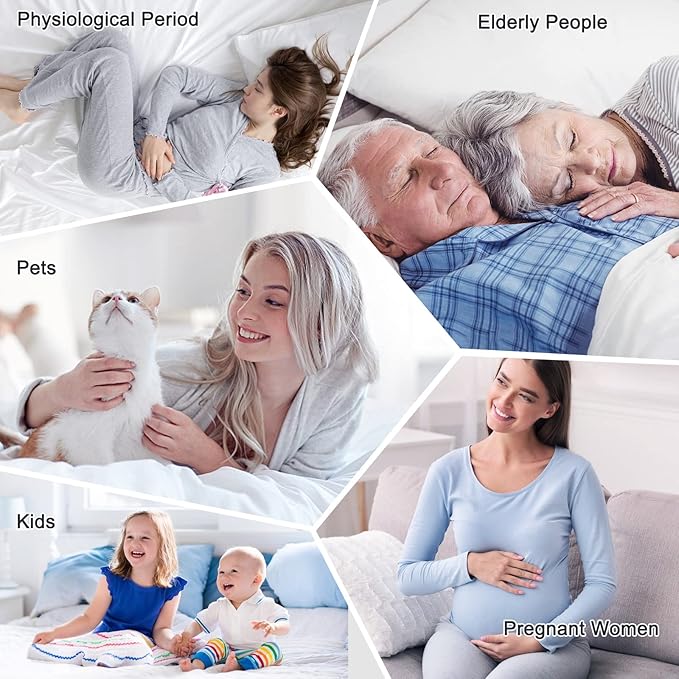 Waterproof Mattress Protector Full, Fitted Sheet Style Breathable Mattress Cover with Deep Pocket Fits Up to 18'', Noiseless Bed Cover for Kids Adults Pets, Machine Washable (Dark Gray, 54'' X 76'')