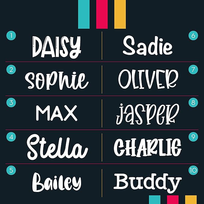 Engraved Pet ID Tags for Cats, Dogs - 4 Color & 5 Shape Options, Personalized w/ 20 Icons, Name, Address, Phone Number - Accessories for Four Legged Friends, Stainless Steel #Heart - Silver