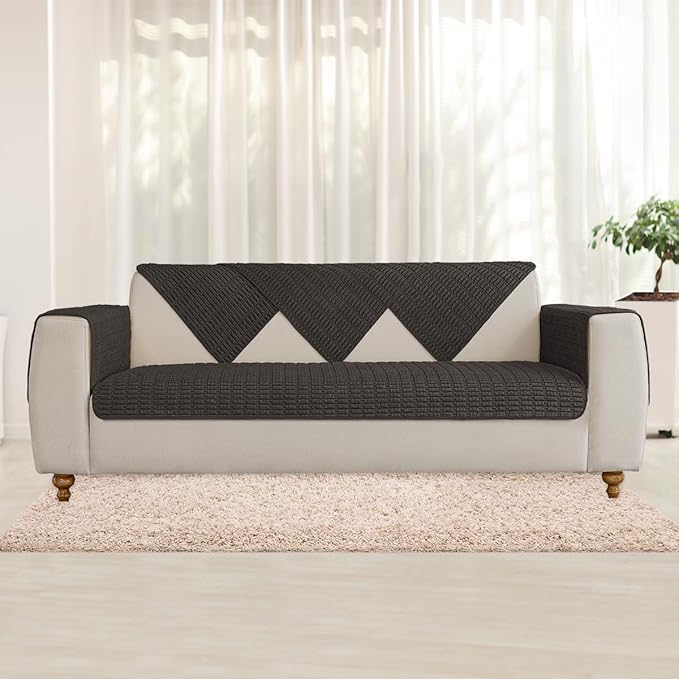 Muamar Dog Bed Cover Sofa Protector,Anti Slip Waterproof Sofa Covers for Living Room Couch Covers,Sofa Mat,Seat Cover,Dog Mat,Pet Pad for Furniture 1 Piece (40x60 inch, Coffee)