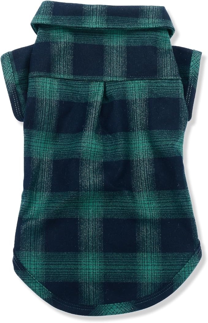 Koneseve Dog Shirt Pet Plaid Clothes T-Shirt Sweater Matching Breathable for Large Dog Adorable Casual Cozy Halloween Thanksgiving Christmas Costumes (Green; 6XL)