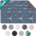 NALALAS Large Dog Mat for Food and Water, Cat Feeding Mat | Large Waterproof Dog Bowl Mat | Non-Slip Pet Food Mat for Floors | Pet Mats for Food and Water | Easy to Clean