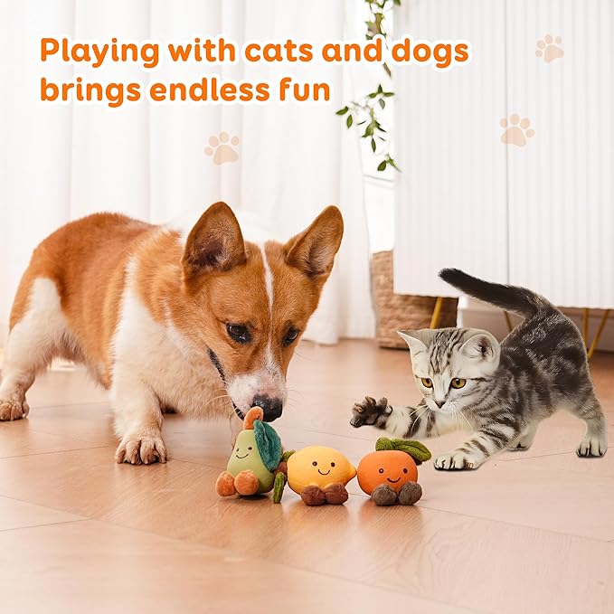 Dog chew Toys, Interactive Dog chew Toys, Suitable for All Types of Dogs who Like to chew and Interact. Sound pet Toys, Specially Designed for Dogs who Love to chew（Lemon Yellow）