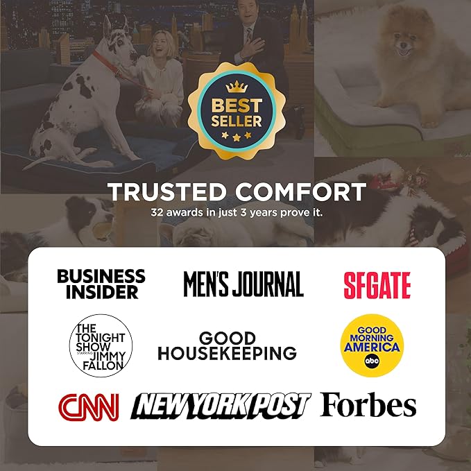 Bedsure XL Orthopedic Dog Bed for Extra Large Dogs - Washable XLarge Dog Cat Bed Waterproof, Comfort Dogs Couch Sofa with Washable Removable Cover, Pet Bed with Nonskid Bottom, Black, 42"