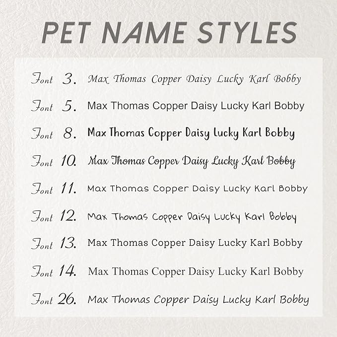 Anavia Personalized Pet ID Tags, Stainless Steel Glossy Laser Engraved Dog Cat Collar Name Tags, Multiple Colors Shapes Sizes (Oval, Regular)