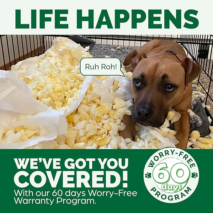 Furhaven Memory Foam Dog Bed for Medium/Small Dogs w/ Removable Bolsters & Washable Cover, For Dogs Up to 35 lbs - Plush & Velvet Waves Perfect Comfort Sofa - Celadon Green, Medium