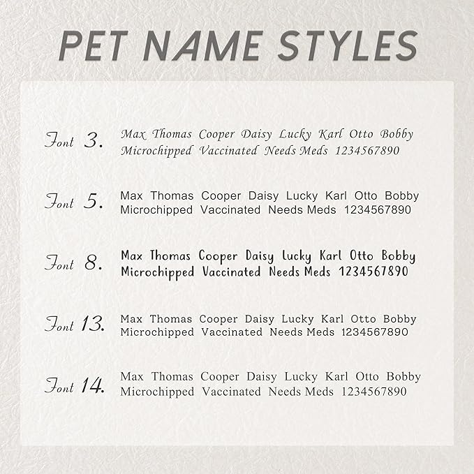 Anavia Small Size Dog Cat ID Tags, Small/XS Personalized Color Plated Stainless Steel Puppy Kitten Name Tags, Customized Engraved Nameplate Pet Collar Tag (Purple, XS-Rectangle)